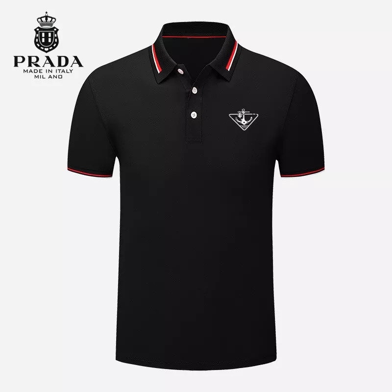 Prada T-Shirts Short Sleeved For Men Classic 8956