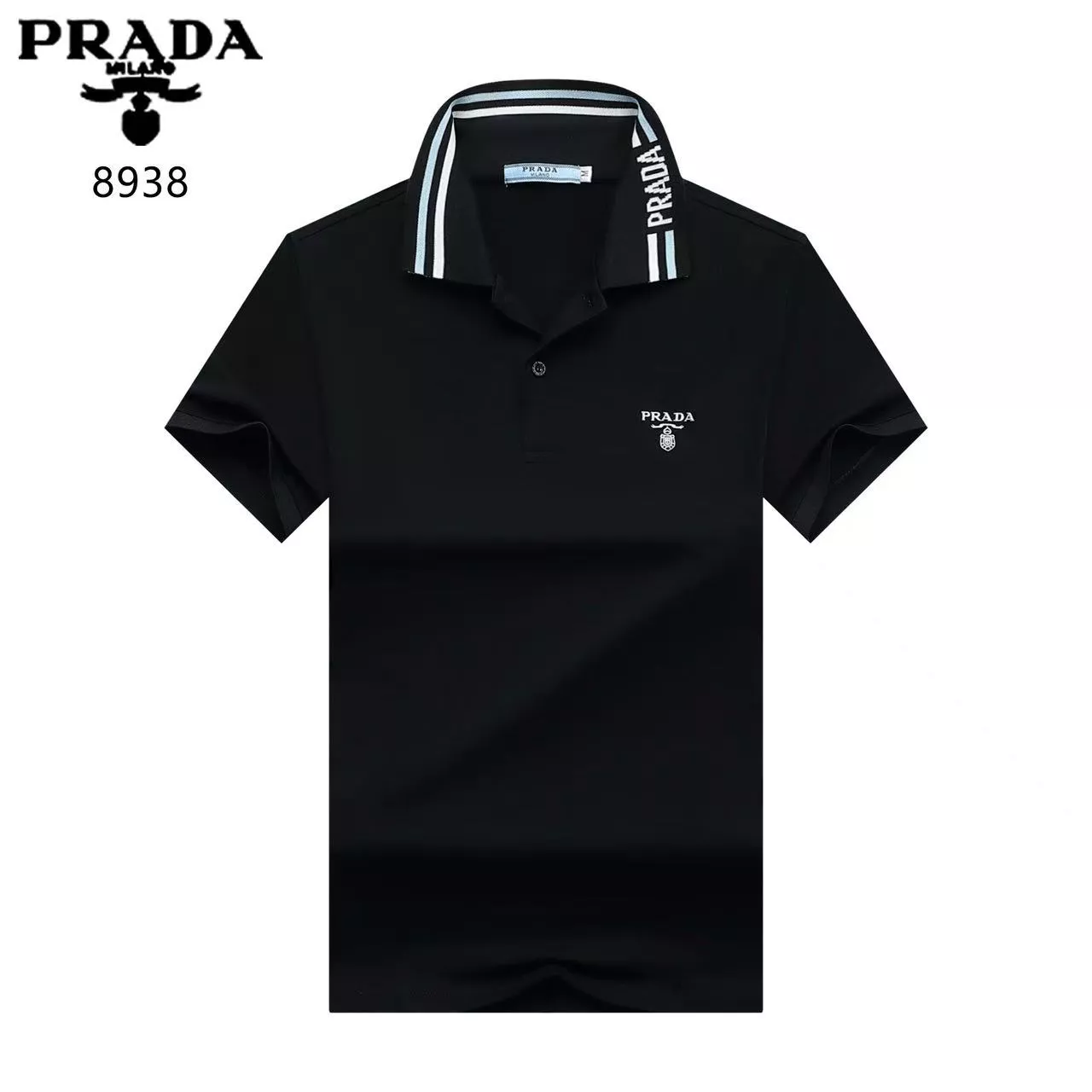 Prada T-Shirts Short Sleeved For Men Comfortable 8946