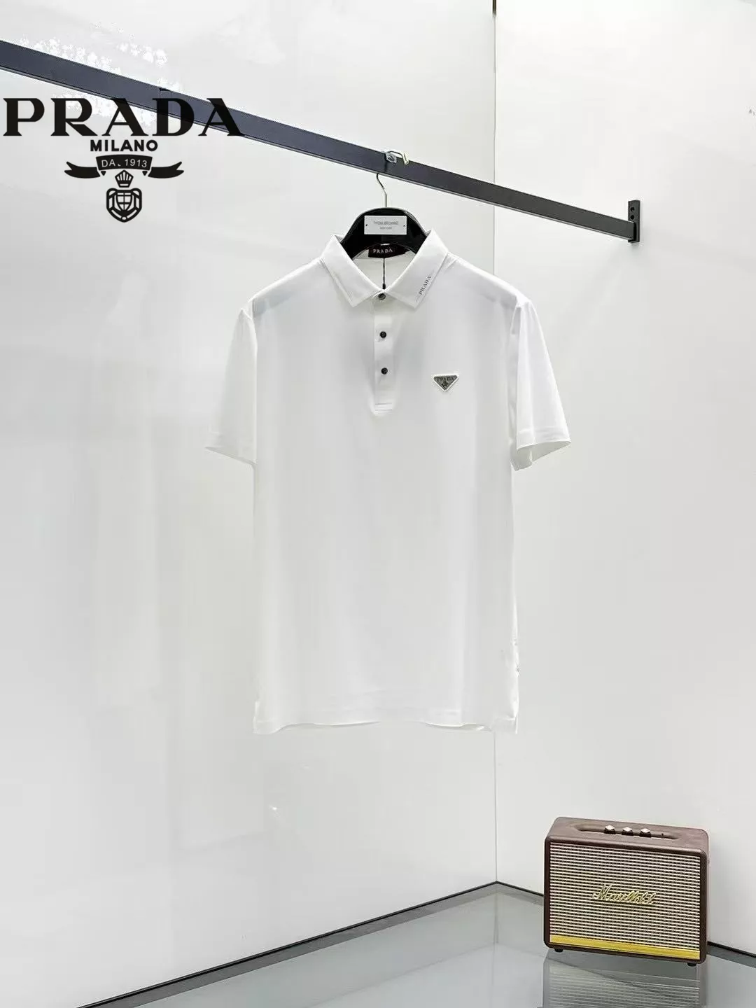Prada T-Shirts Short Sleeved For Men Efficient 133