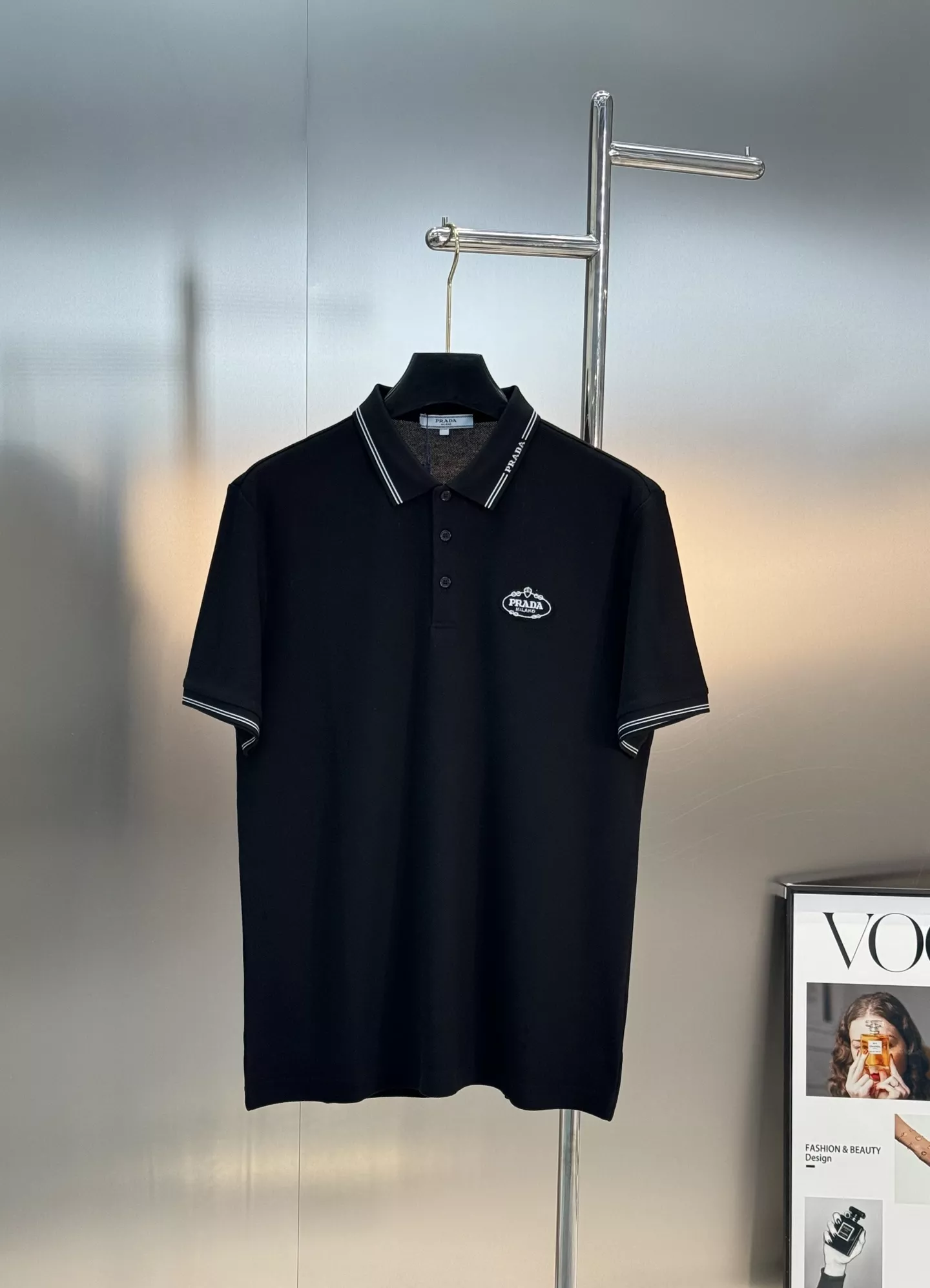 Prada T-Shirts Short Sleeved For Men Functional 1463