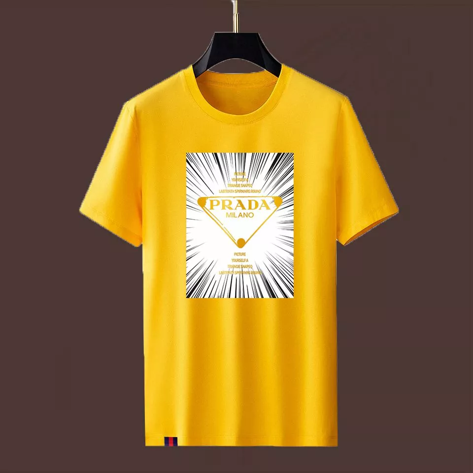Prada T-Shirts Short Sleeved For Men GoAnywhere 4539
