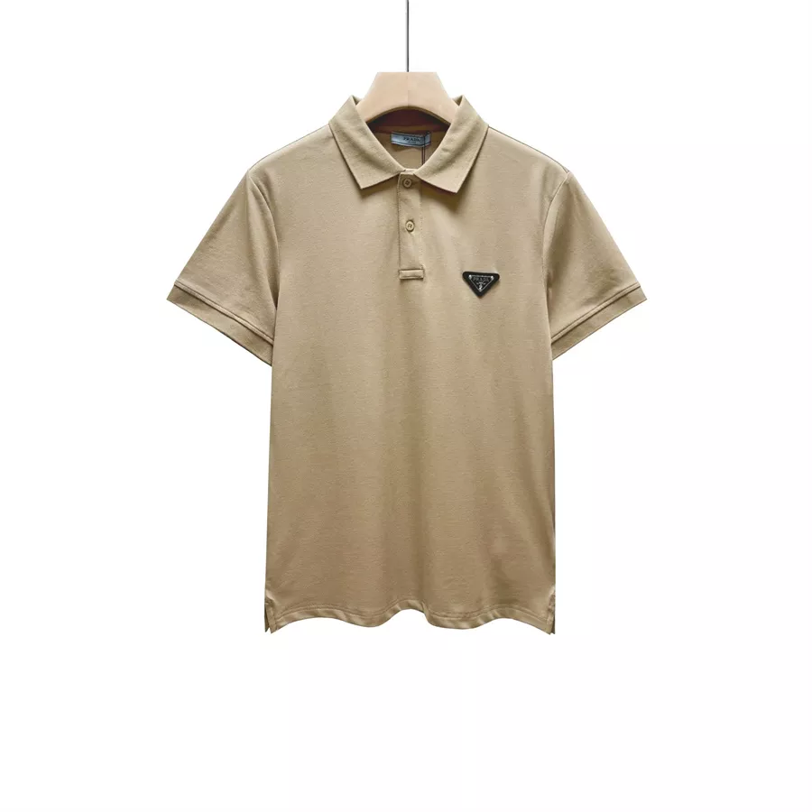 Prada T-Shirts Short Sleeved For Men Minimalist 822