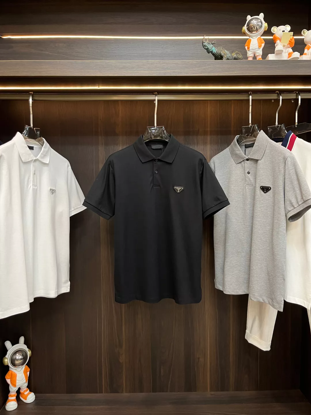 Prada T-Shirts Short Sleeved For Men NewStyle 5211