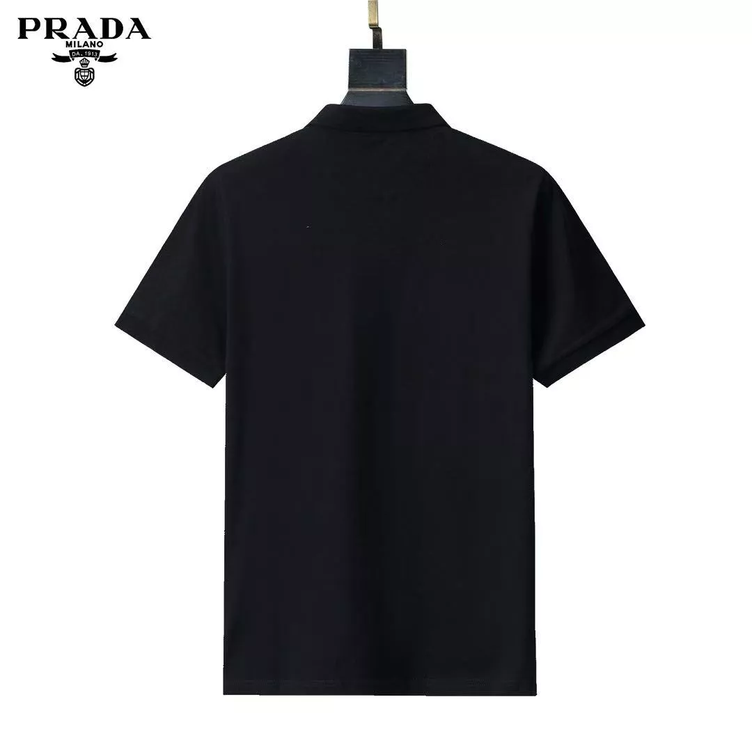 Prada T-Shirts Short Sleeved For Men Practical 7894
