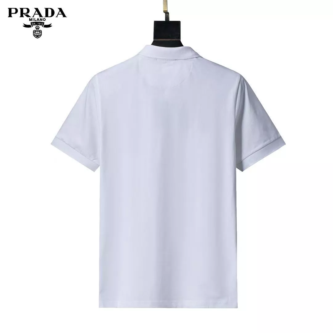 Prada T-Shirts Short Sleeved For Men Resilient 2438
