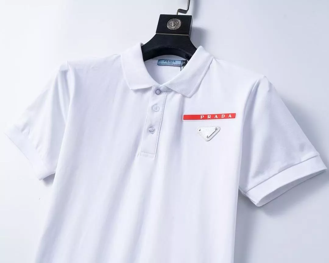 Prada T-Shirts Short Sleeved For Men Resilient 2438