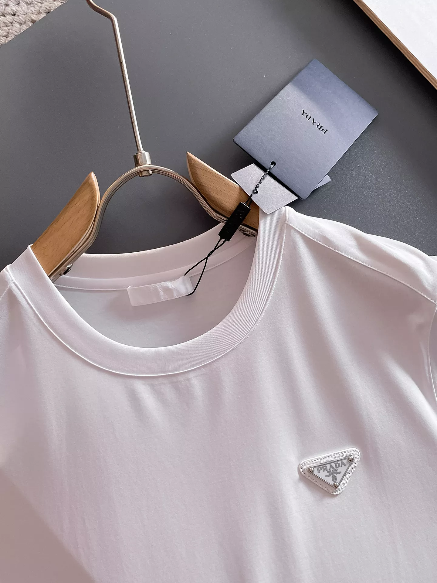 Prada T-Shirts Short Sleeved For Men SmartChoice 4926