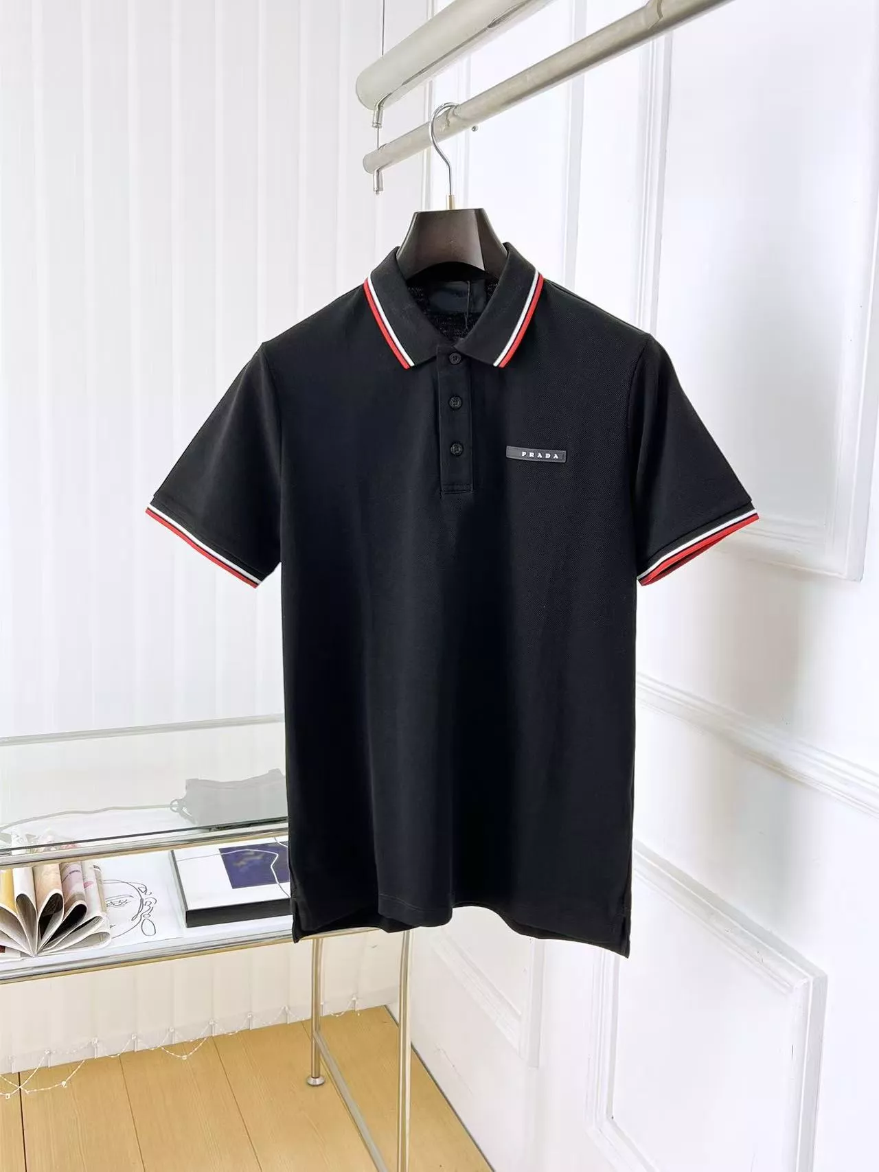 Prada T-Shirts Short Sleeved For Men SmartChoice 5444