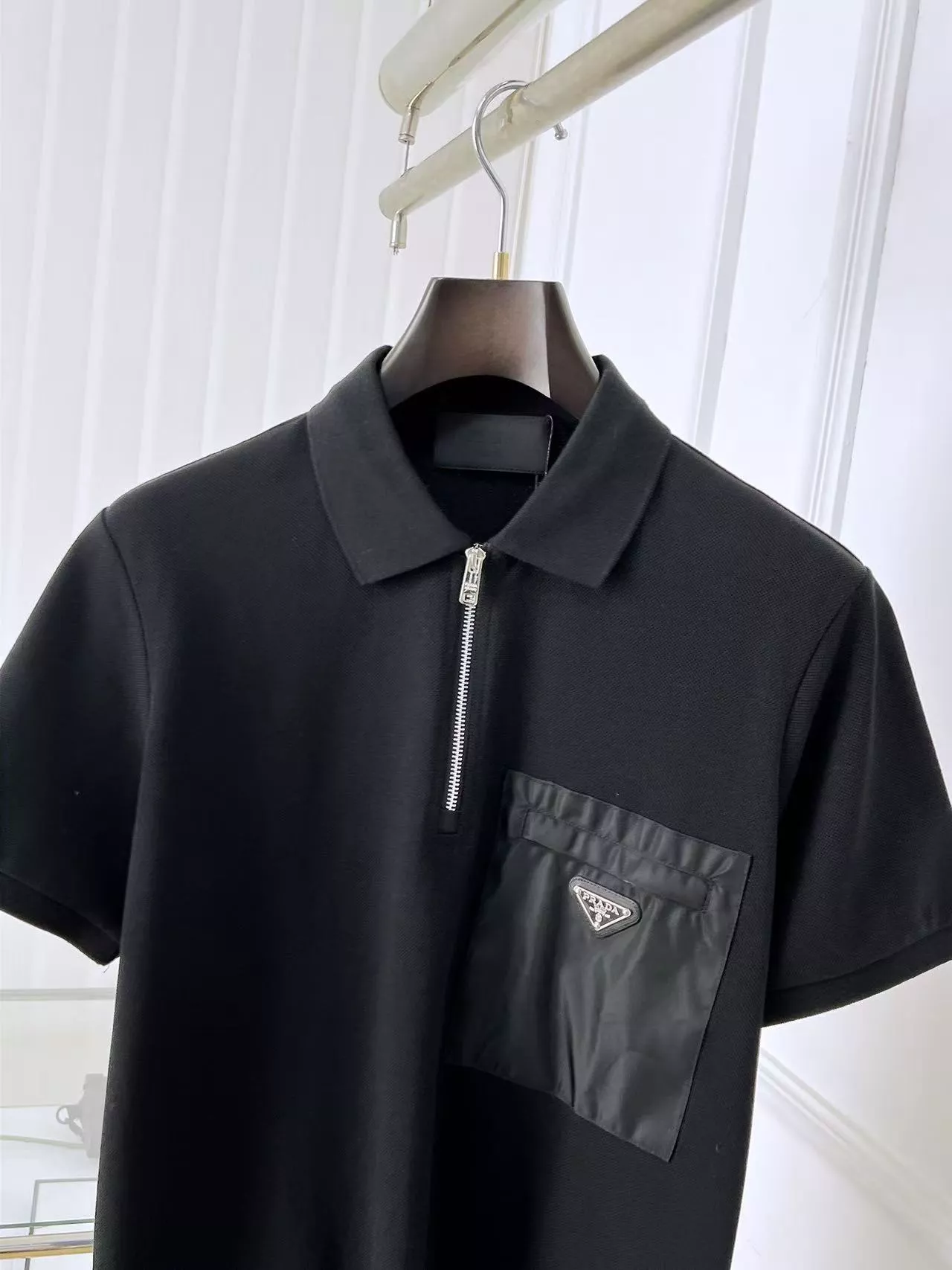 Prada T-Shirts Short Sleeved For Men Trendy 8789