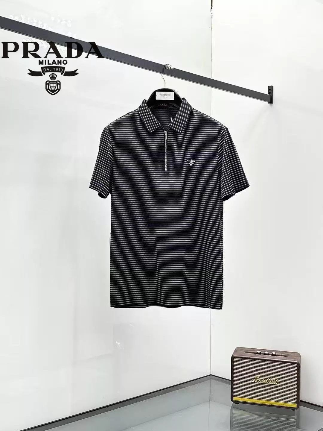 Prada T-Shirts Short Sleeved For Men Unique 6411