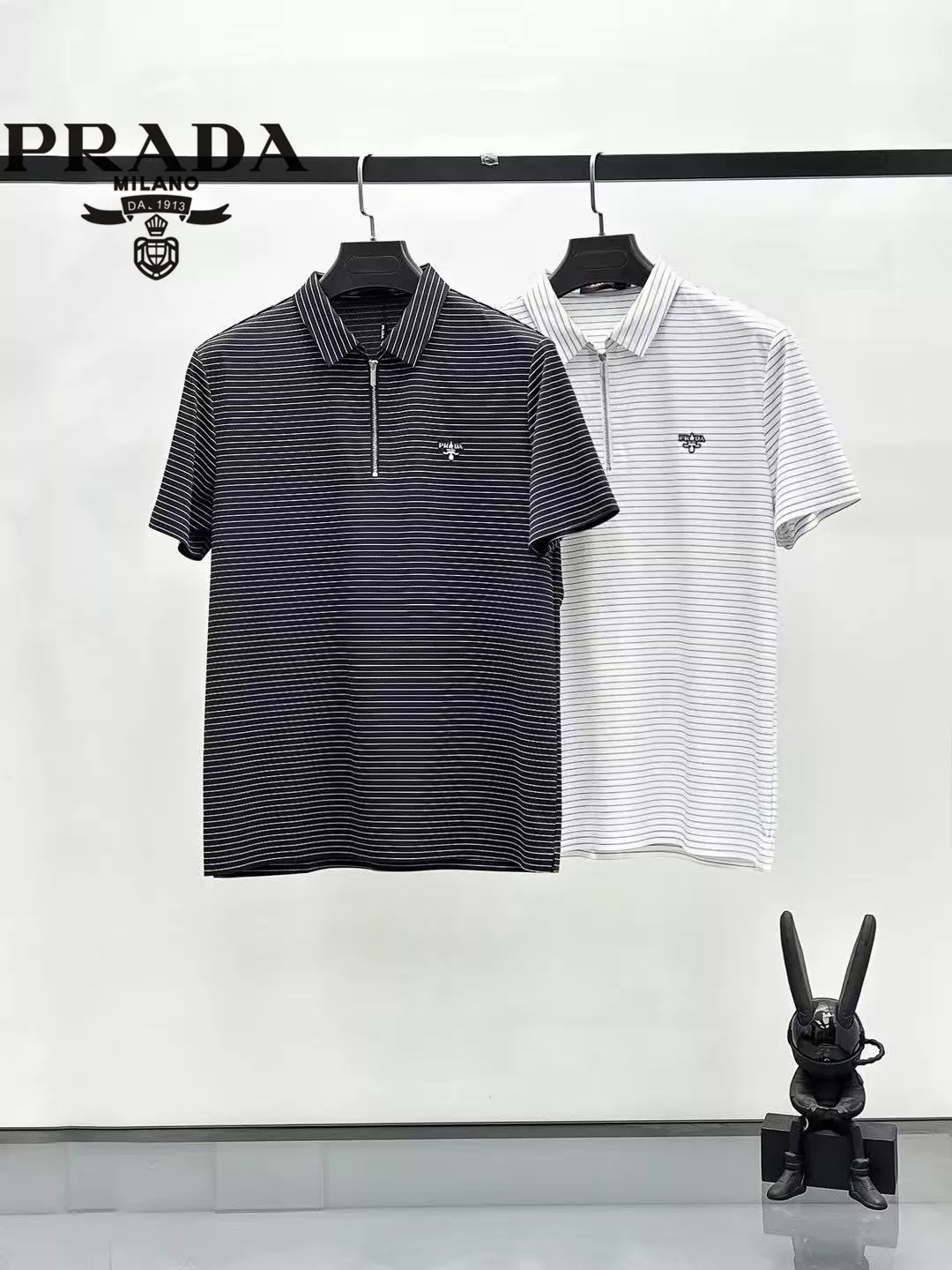 Prada T-Shirts Short Sleeved For Men Unique 6411