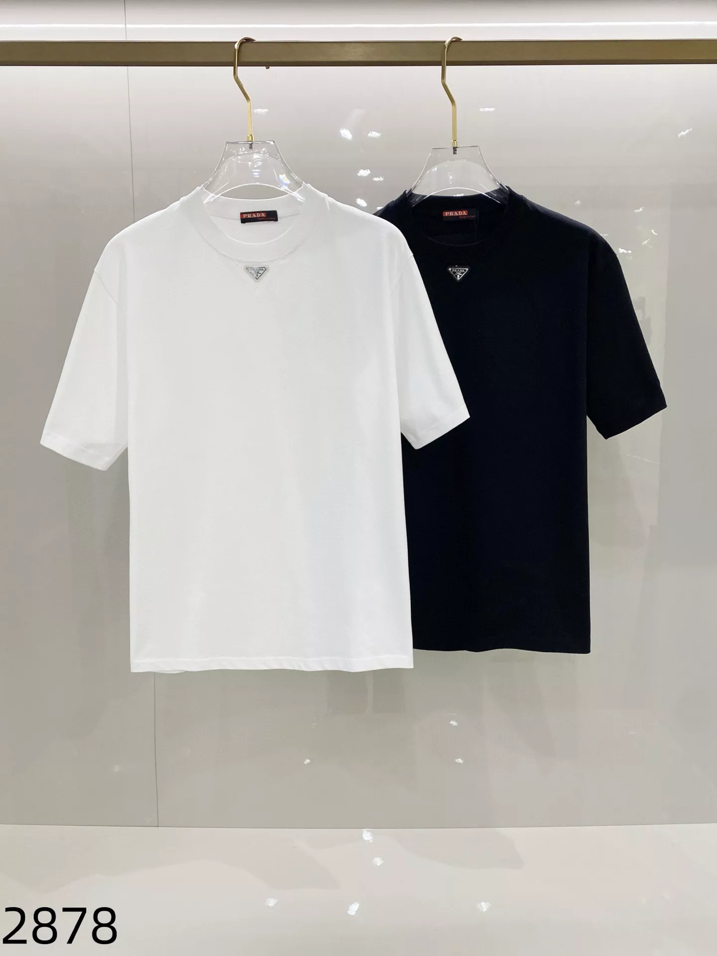 Prada T-Shirts Short Sleeved For Unisex AllSeason 229