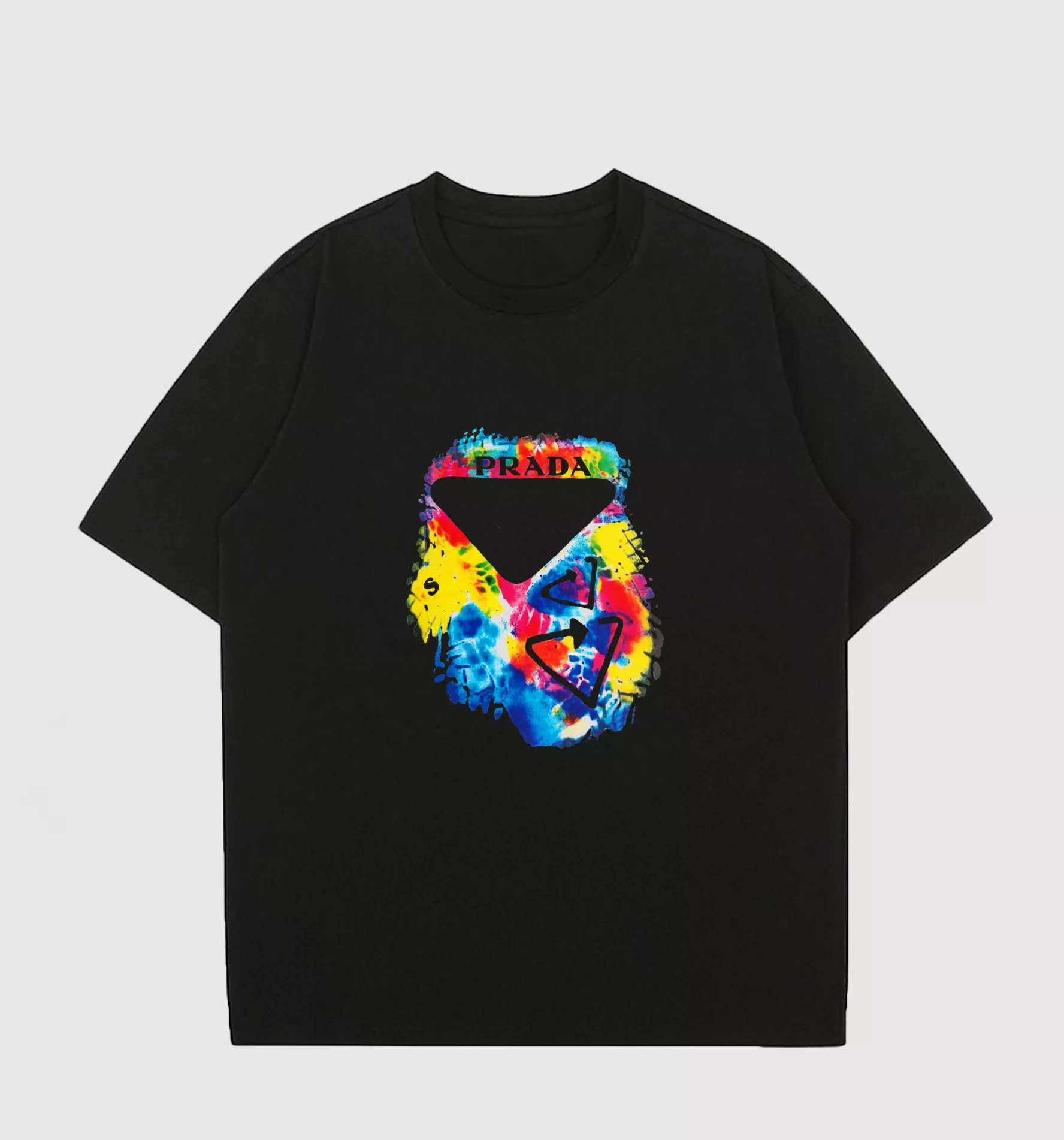 Prada T-Shirts Short Sleeved For Unisex Comfortable 9127