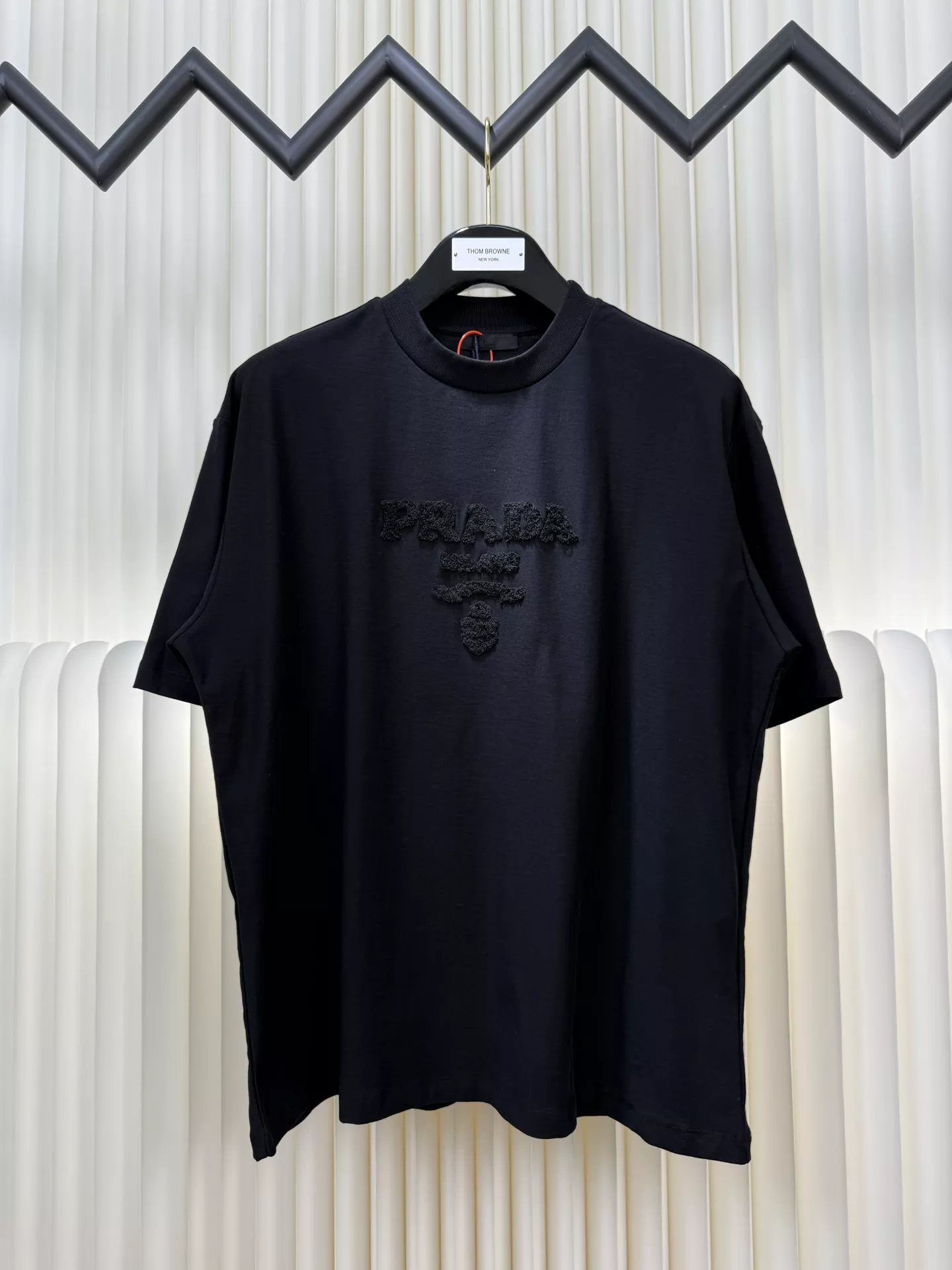 Prada T-Shirts Short Sleeved For Unisex Compact 3223