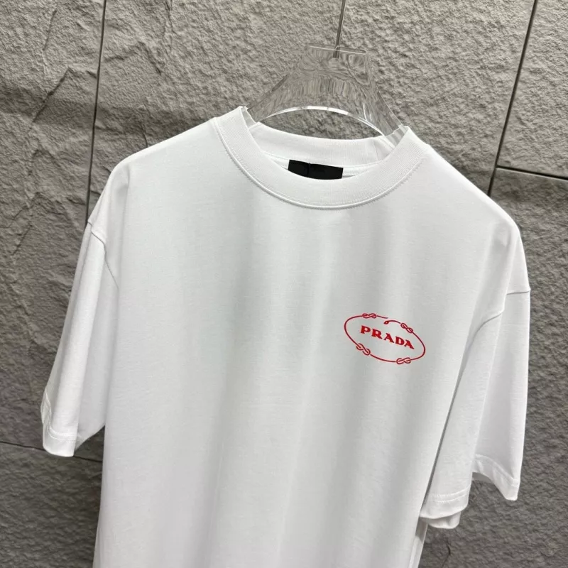 Prada T-Shirts Short Sleeved For Unisex Cozy 2270
