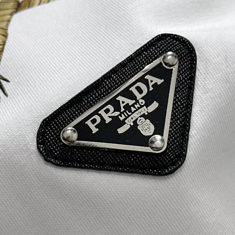 Prada T-Shirts Short Sleeved For Unisex Efficient 9458