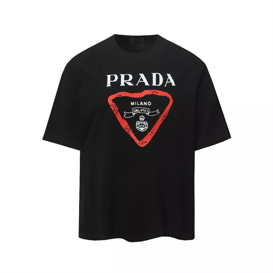 Prada T-Shirts Short Sleeved For Unisex Functional 1254