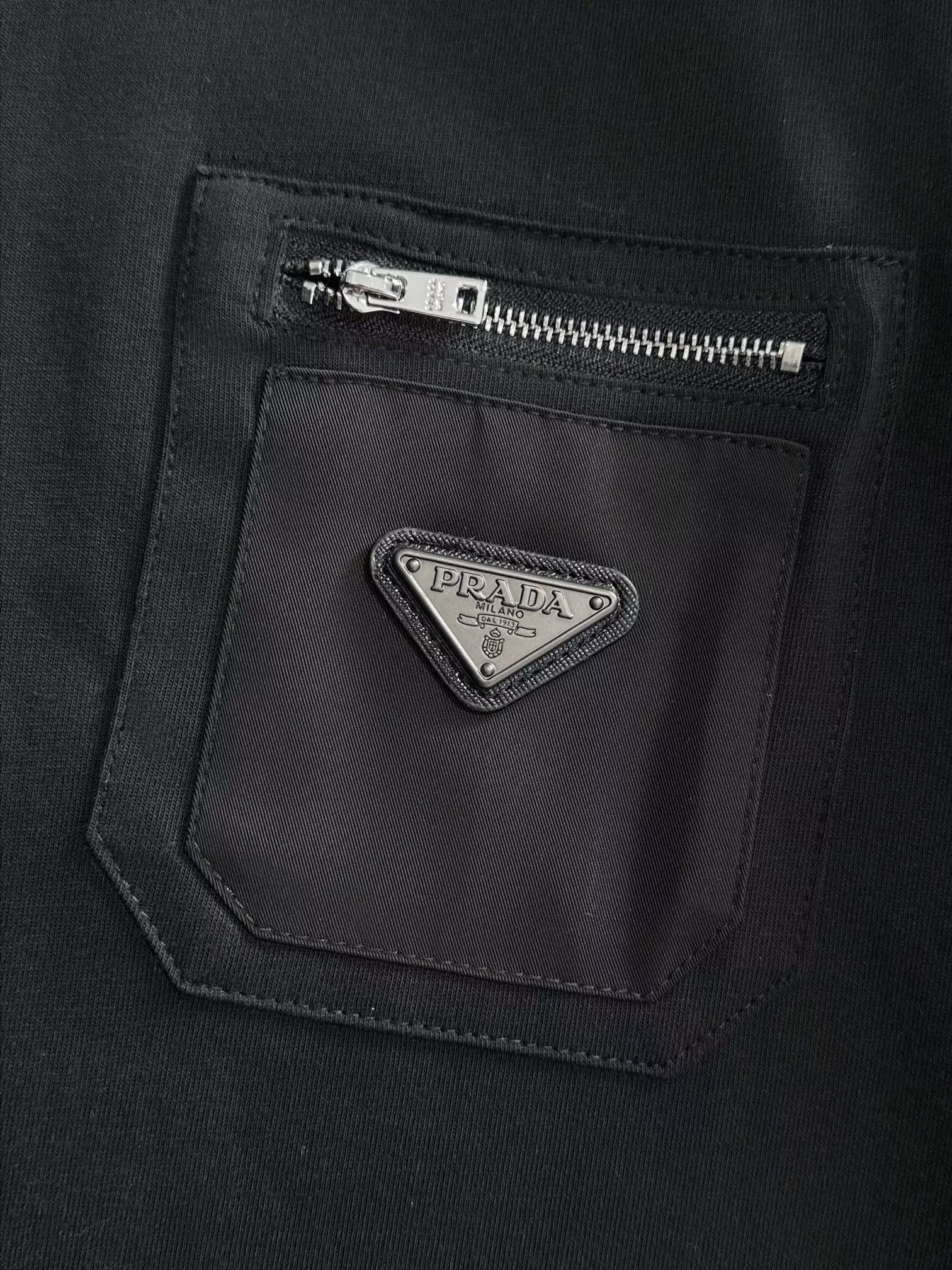 Prada T-Shirts Short Sleeved For Unisex HighQuality 1132