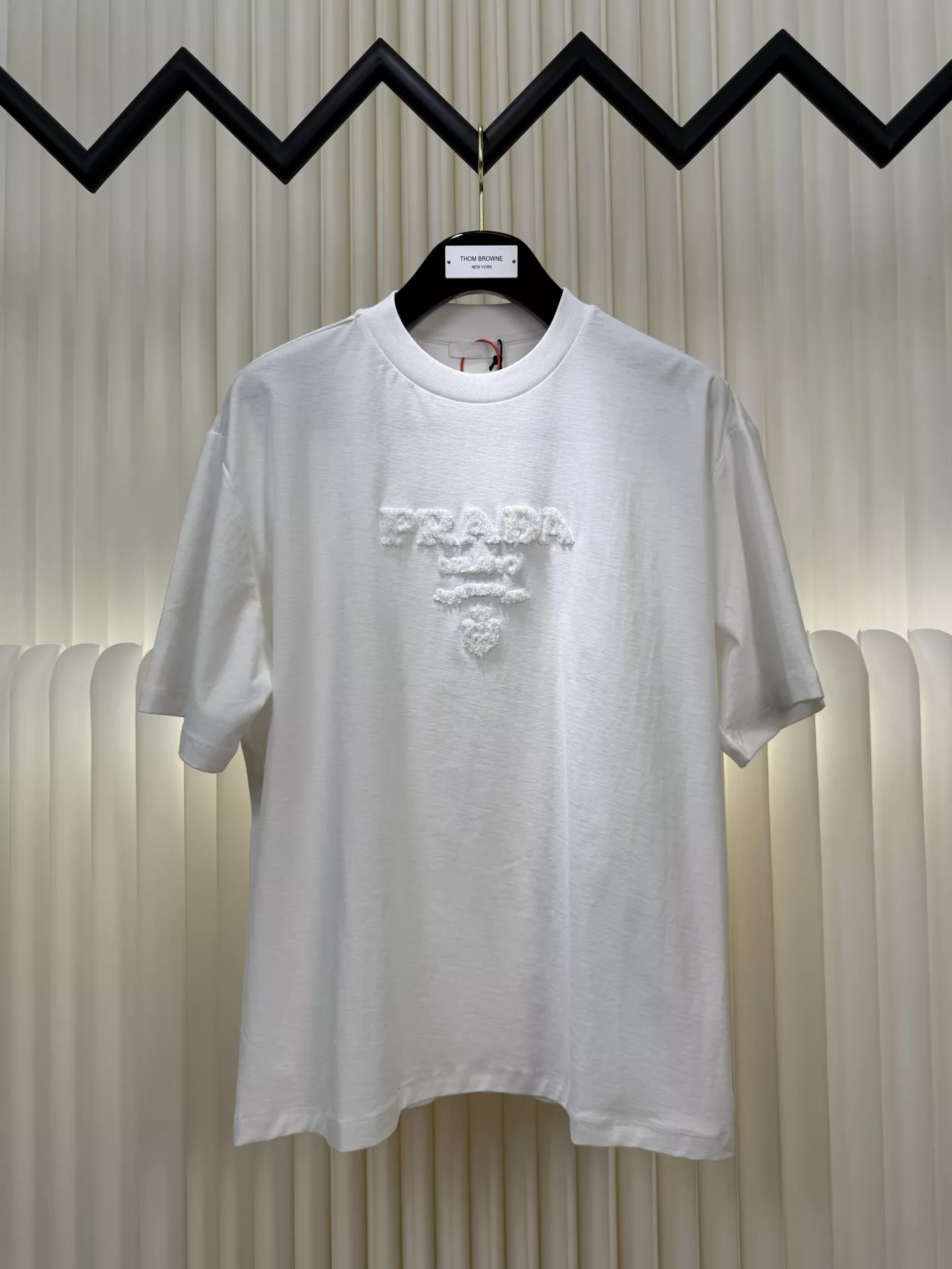 Prada T-Shirts Short Sleeved For Unisex HighQuality 8723