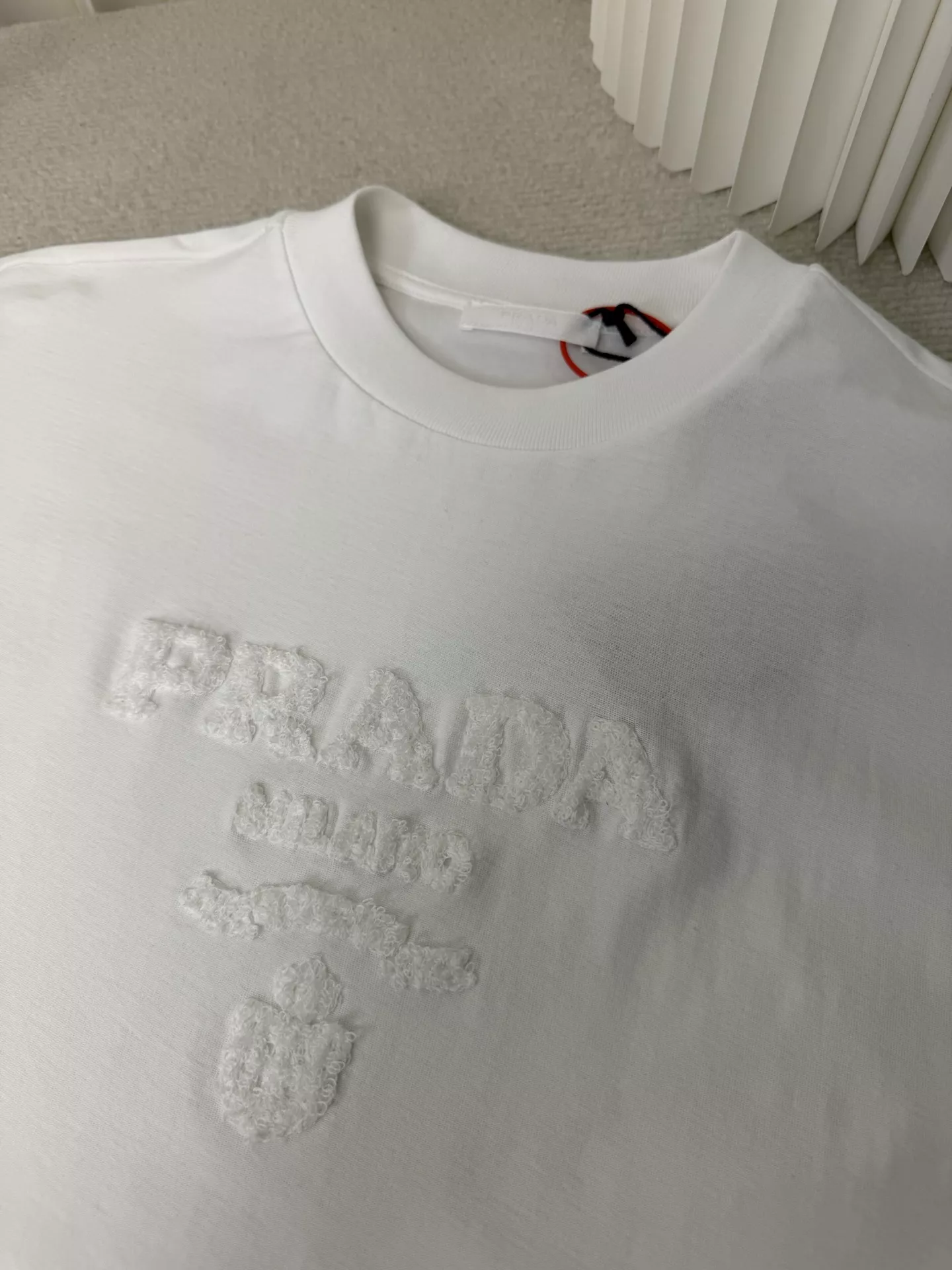 Prada T-Shirts Short Sleeved For Unisex HighQuality 8723