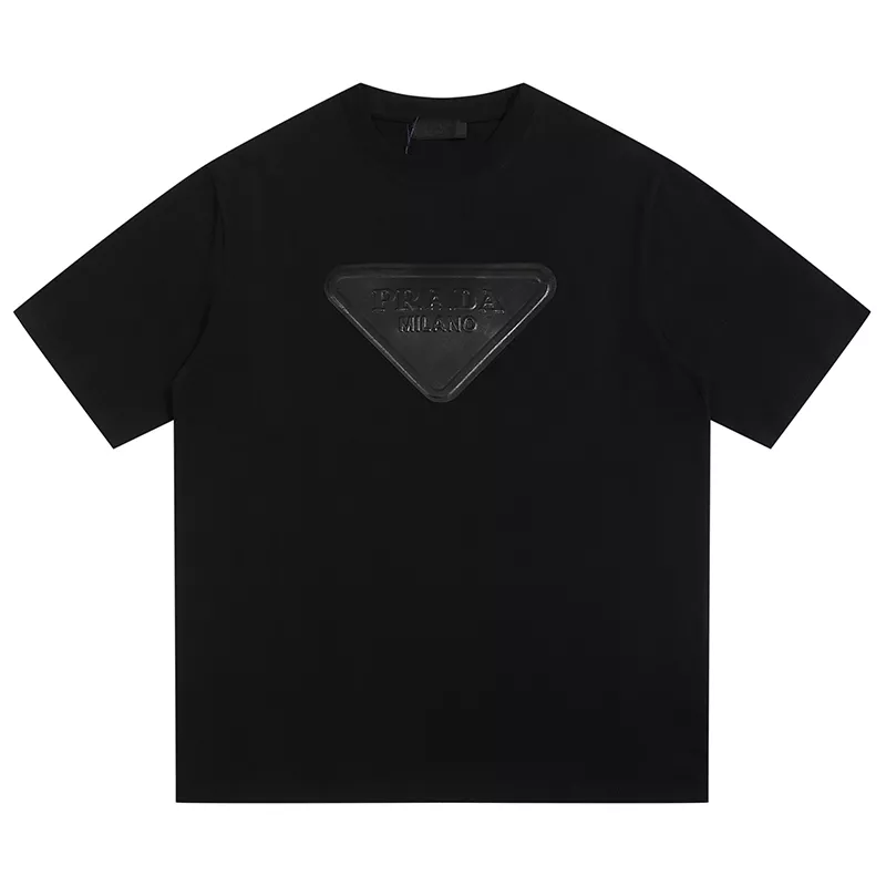 Prada T-Shirts Short Sleeved For Unisex Modern 8976