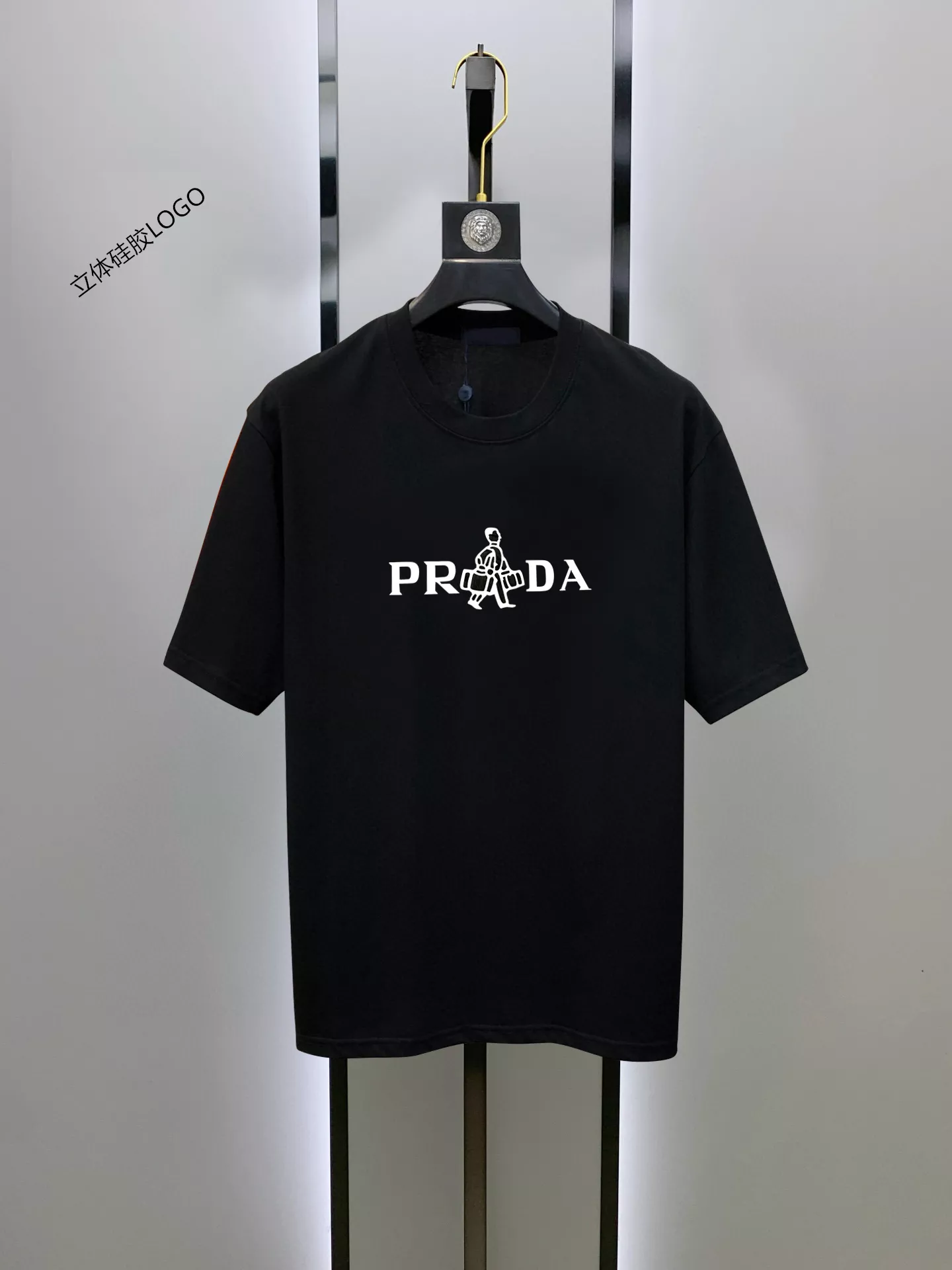 Prada T-Shirts Short Sleeved For Unisex ModernLook 9293