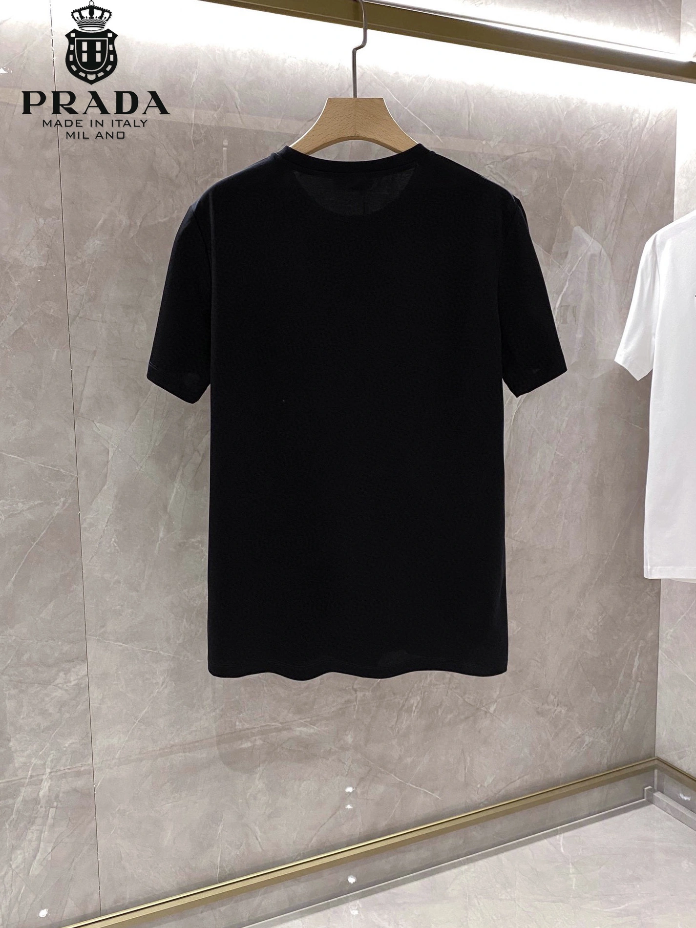 Prada T-Shirts Short Sleeved For Unisex Practical 660