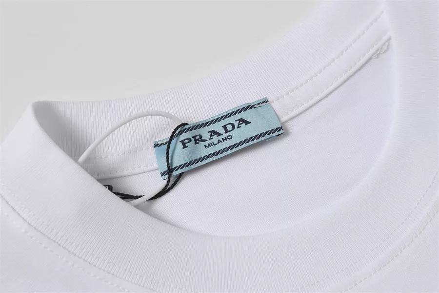Prada T-Shirts Short Sleeved For Unisex Practical 8984