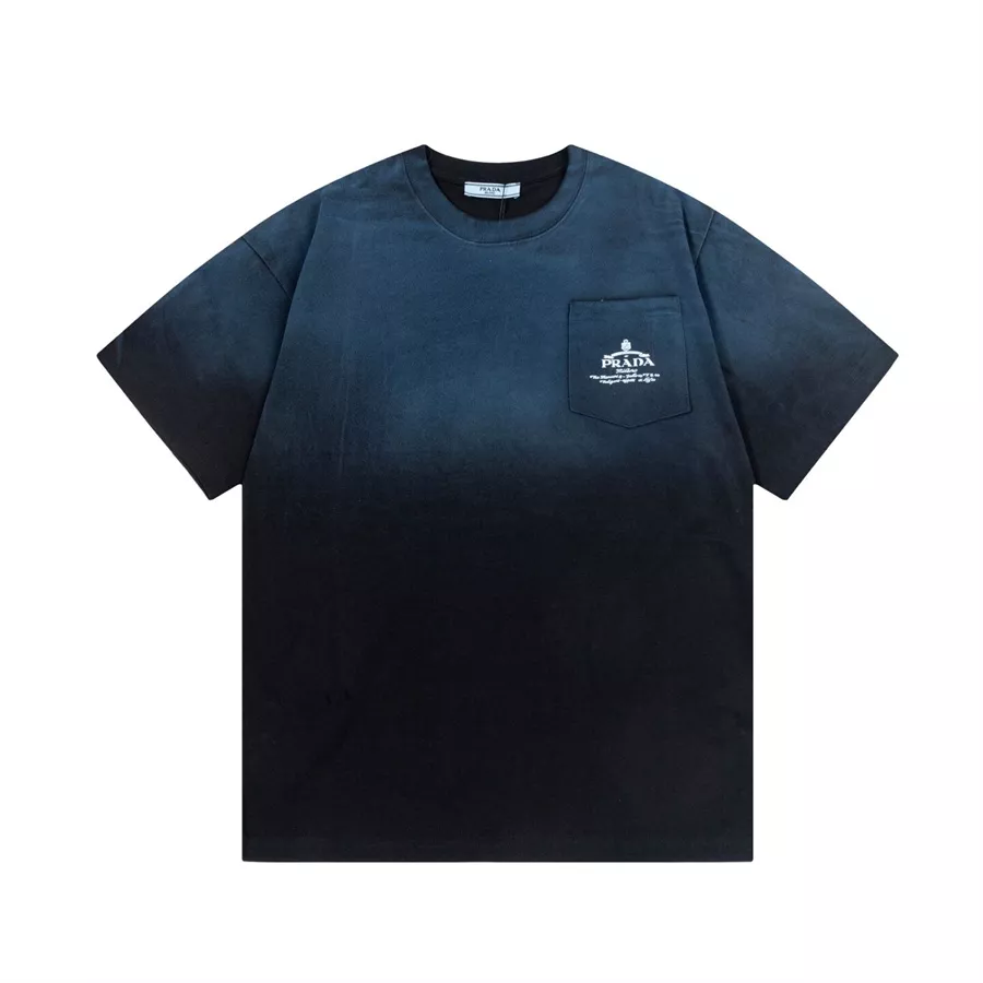 Prada T-Shirts Short Sleeved For Unisex Refined 2779