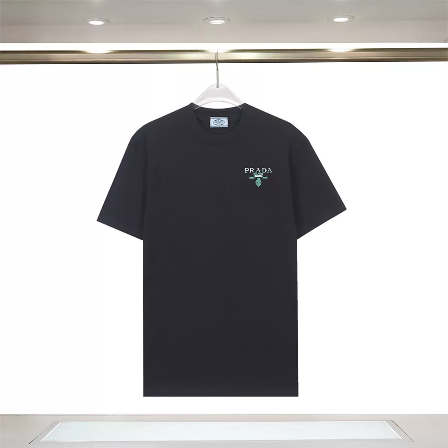Prada T-Shirts Short Sleeved For Unisex Sophisticated 5258