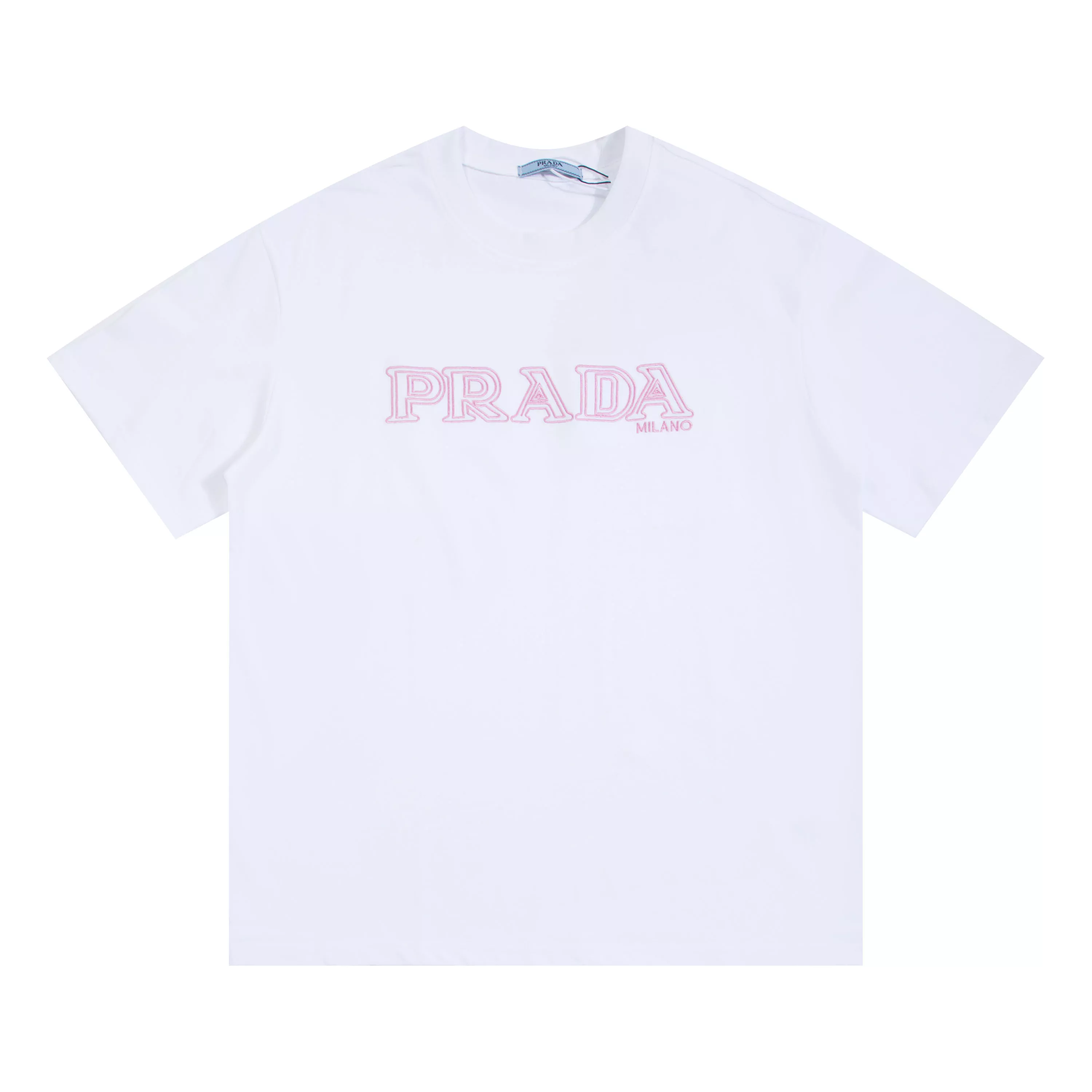Prada T-Shirts Short Sleeved For Unisex Sophisticated 7820