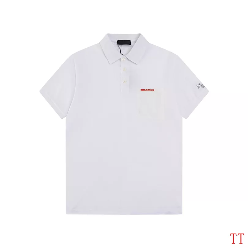 Prada T-Shirts Short Sleeved For Unisex Trendy 8136