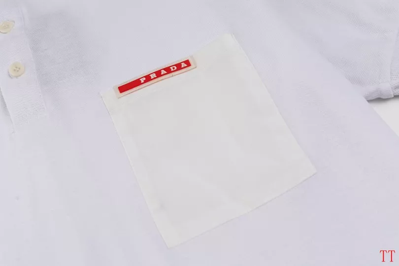 Prada T-Shirts Short Sleeved For Unisex Trendy 8136