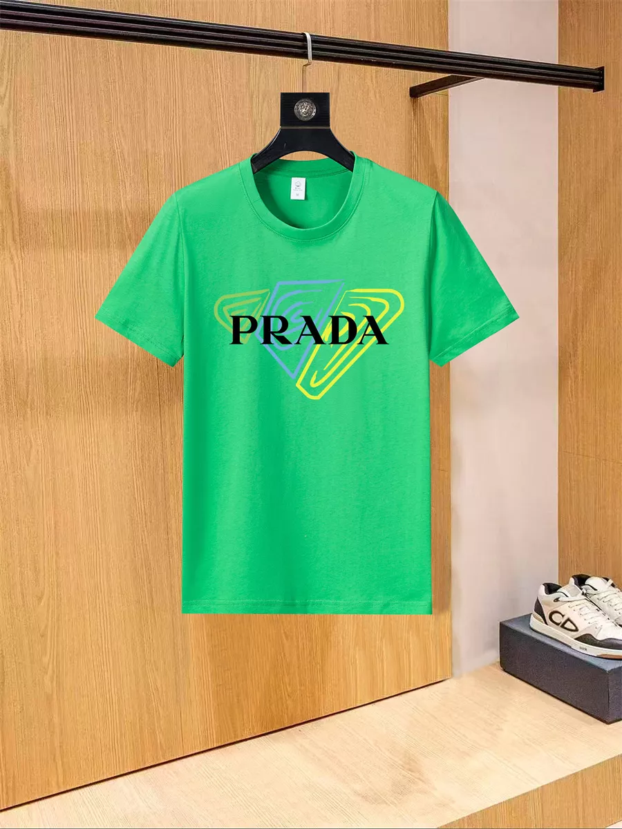 Prada T-Shirts Short Sleeved For Unisex UrbanStyle 7543