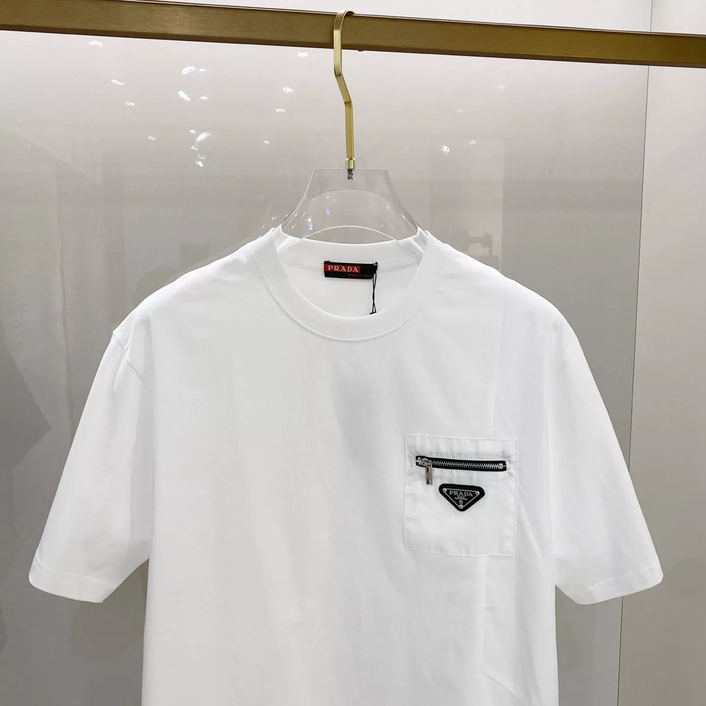 Prada T-Shirts Short Sleeved For Unisex UrbanStyle 9443