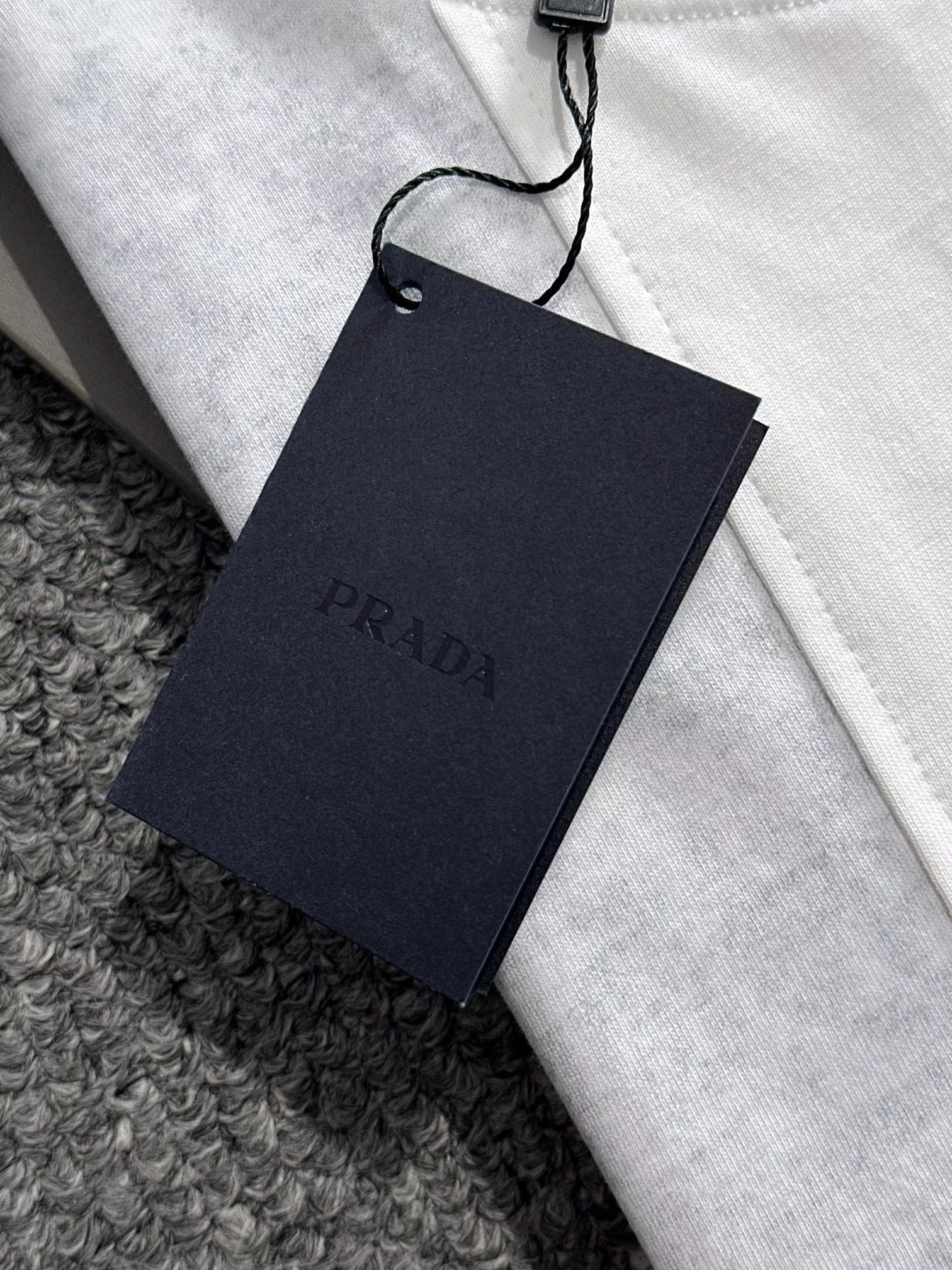Prada T-Shirts Short Sleeved For Unisex WellDesigned 4786