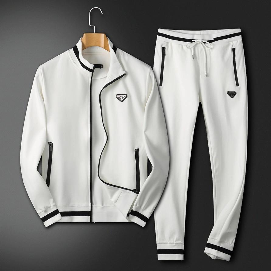 Prada Tracksuits Long Sleeved For Men EyeCatching 4252