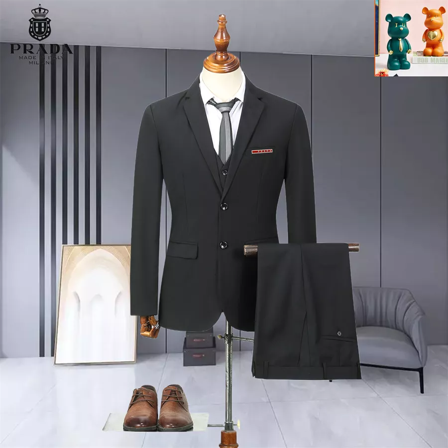 Prada Tracksuits Long Sleeved For Men Refined 6335