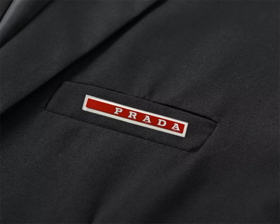 Prada Tracksuits Long Sleeved For Men Refined 6335