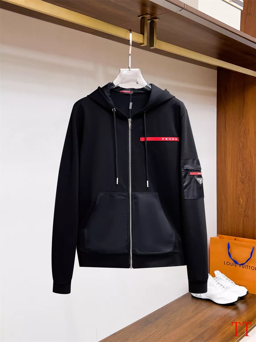 Prada Tracksuits Long Sleeved For Men TopPick 4256