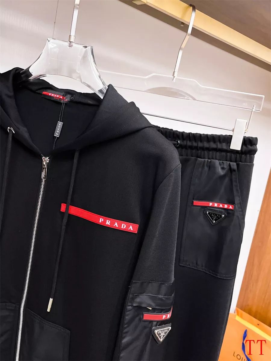 Prada Tracksuits Long Sleeved For Men TopPick 4256