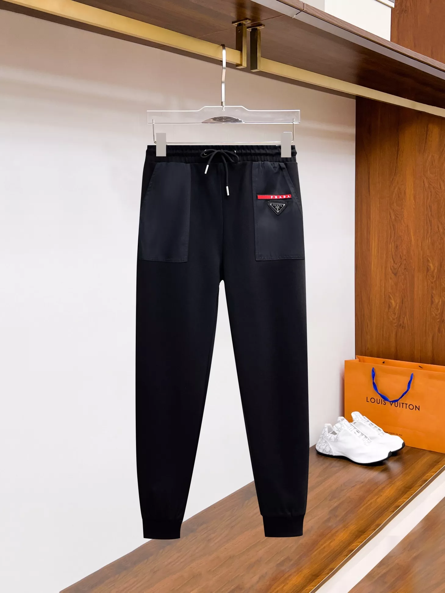 Prada Tracksuits Long Sleeved For Men Vibrant 4836