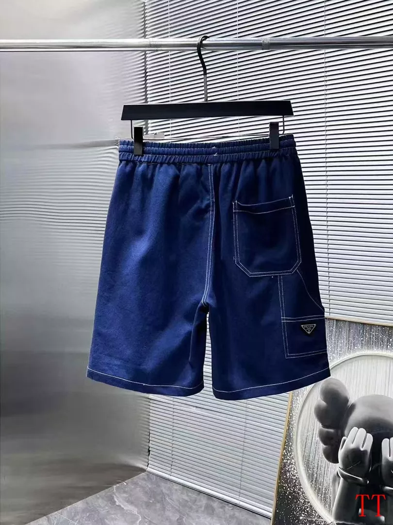 Prada Tracksuits Short Sleeved For Men Modern 6665