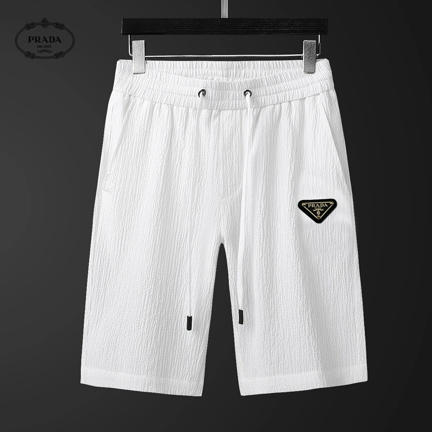 Prada Tracksuits Short Sleeved For Men Practical 1539