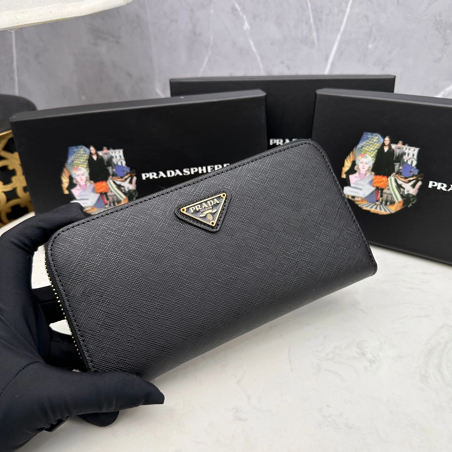 Prada Wallets AllSeason 6486