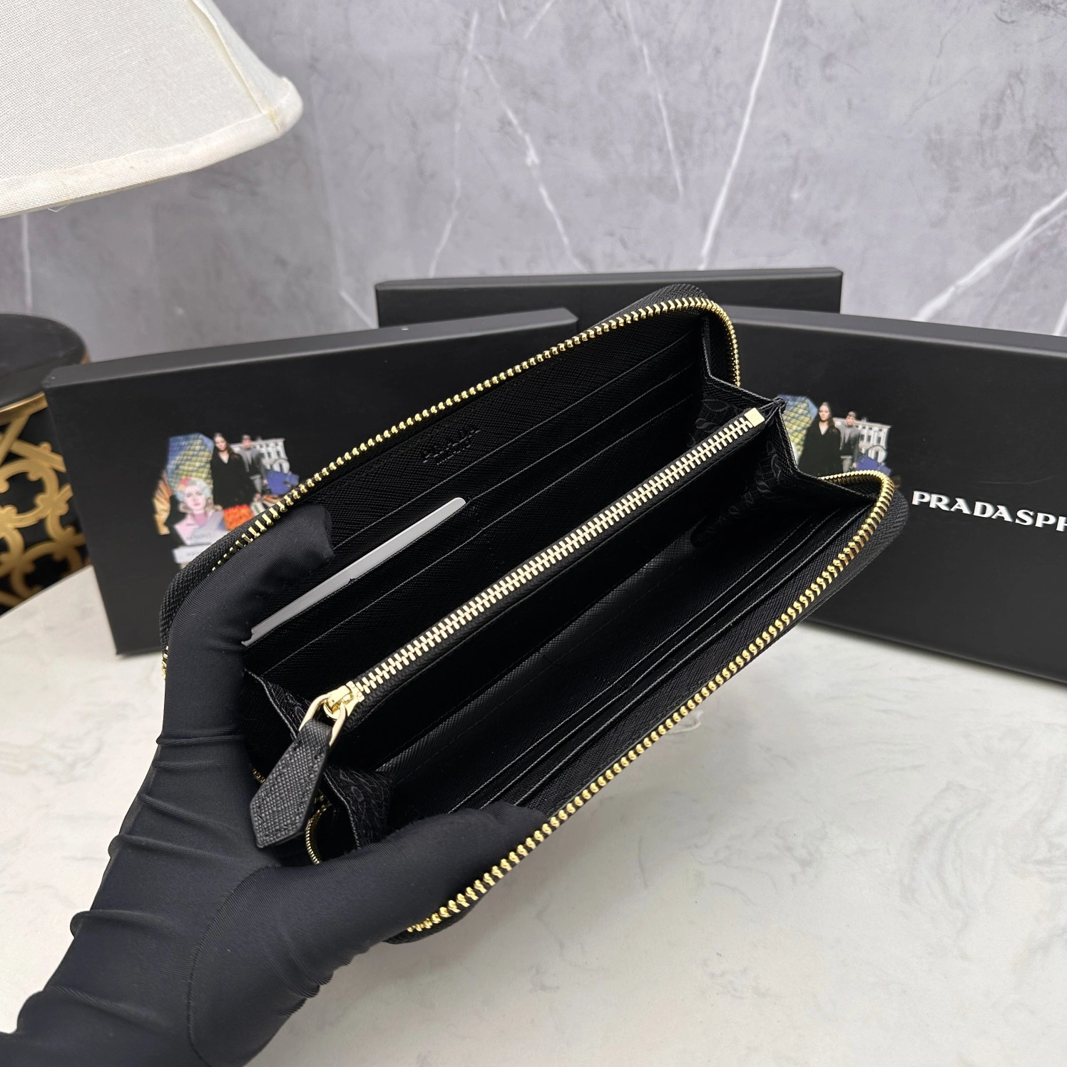 Prada Wallets AllSeason 6486