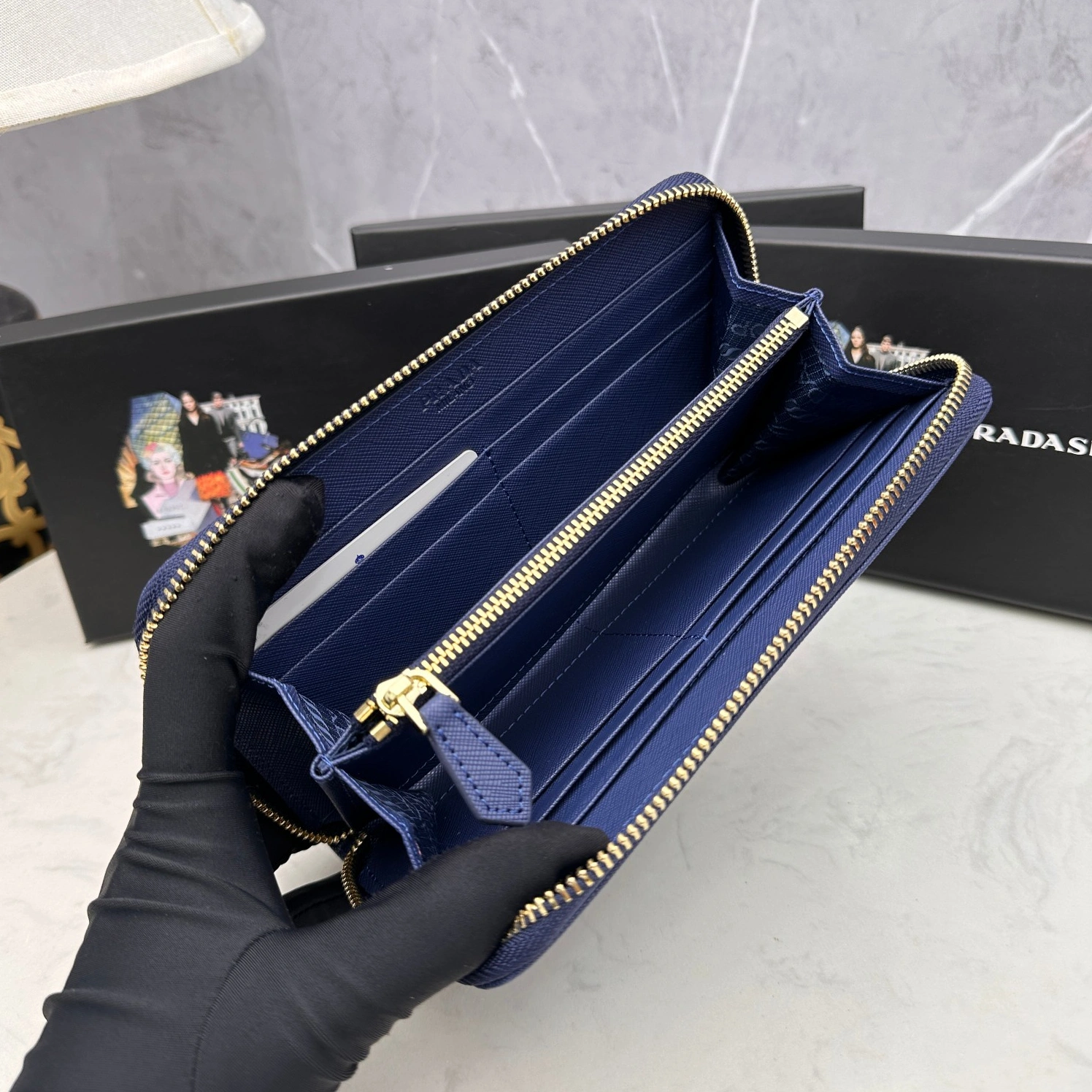 Prada Wallets Compact 1211