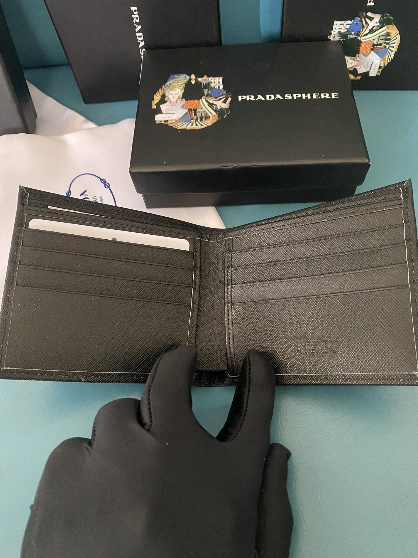 Prada Wallets For Men Trendy 9504