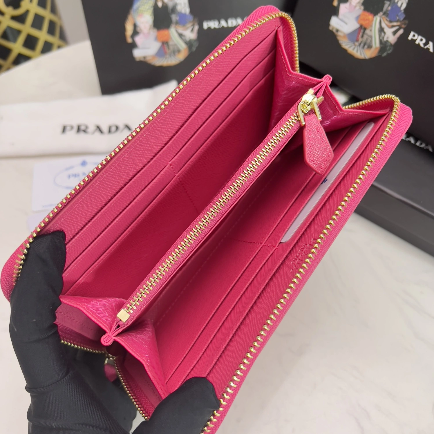 Prada Wallets Sleek 6279
