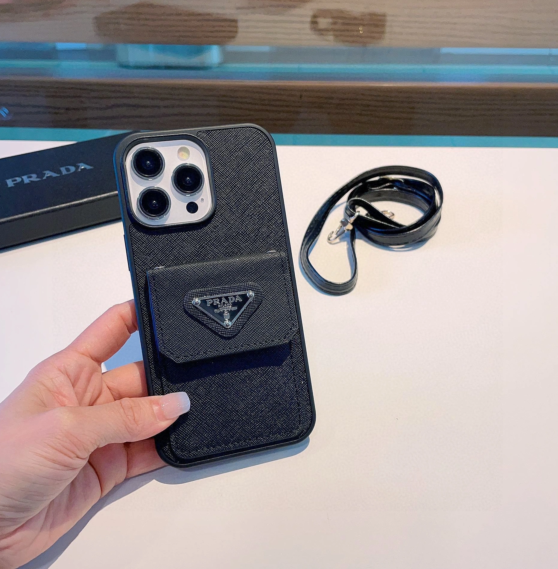 Prada iPhone Case Lightweight 7636